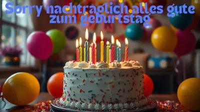 sorry nachträglich alles gute zum geburtstag